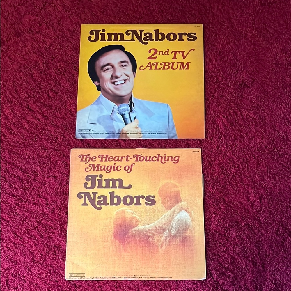 Jim Nabors 2nd TV Album & The Heart-Touching Magic Vinyl Records